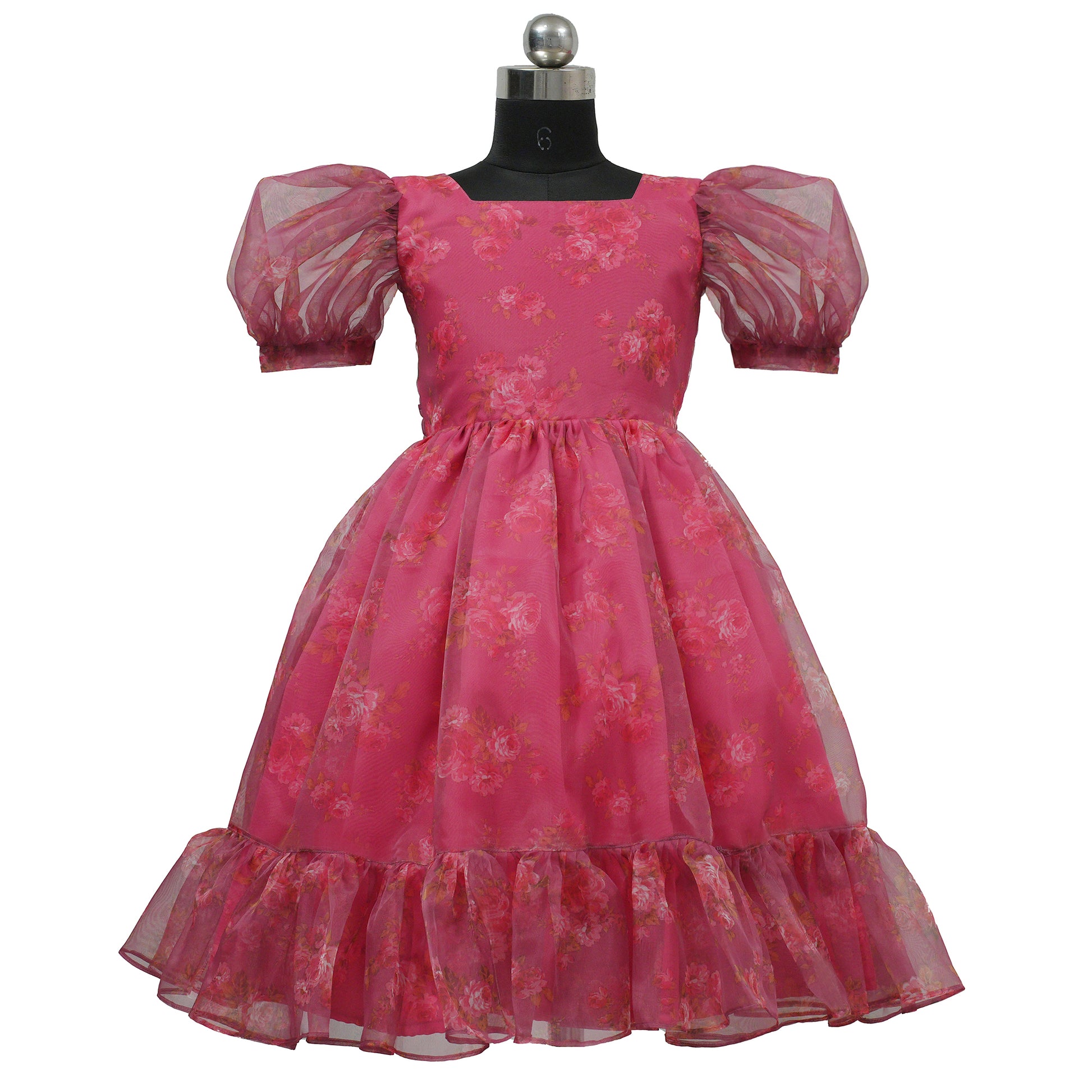 HEYKIDOO designer frock party wear western dresses little girls floral organza frock Designer Christmas Dresses for Girls New Arrivals in Kids' Fashion Cute Christmas Outfits Top Online Retailers for Kids' Fashion Exclusive Holiday Dress Deals