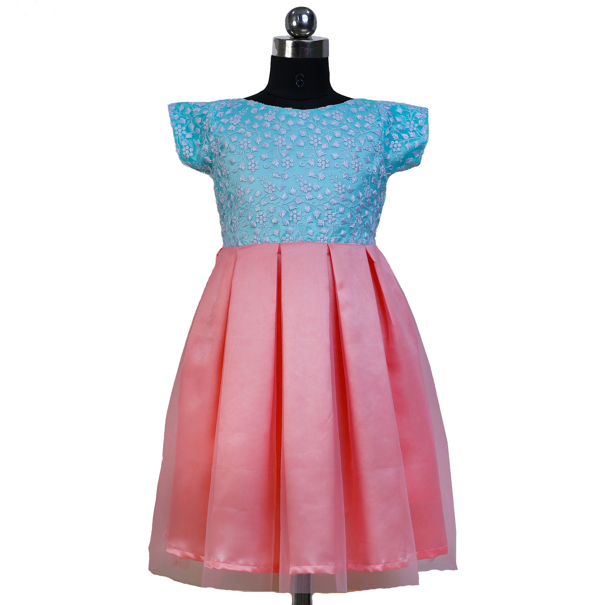 EXP - Pink Stripes Box Pleated Dress – Tamara
