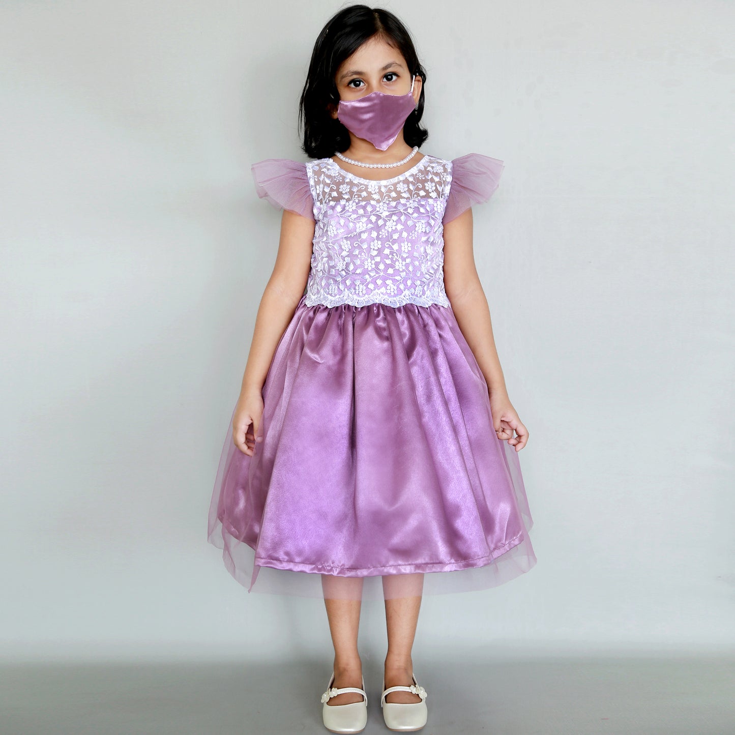 HEYKIDOO Unique designer dresses kids girls stylish comfortable birthday frocks online casual Party wear dress floral embroidered elegant peach fashionable 3 years stylish children clothing