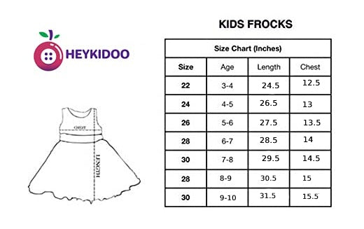 heykidoo girls party dress scale online shopping India